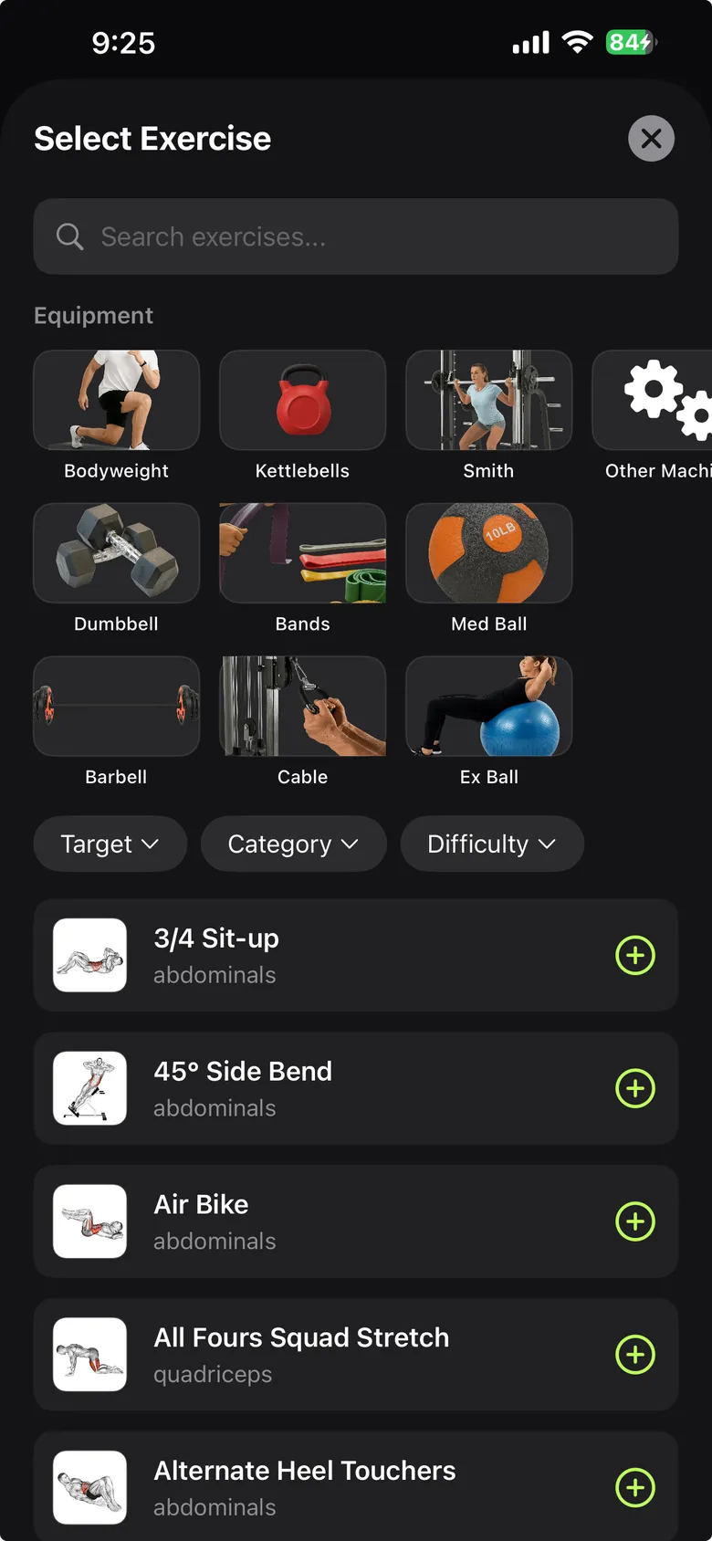 ToneFit App - Progress Screen